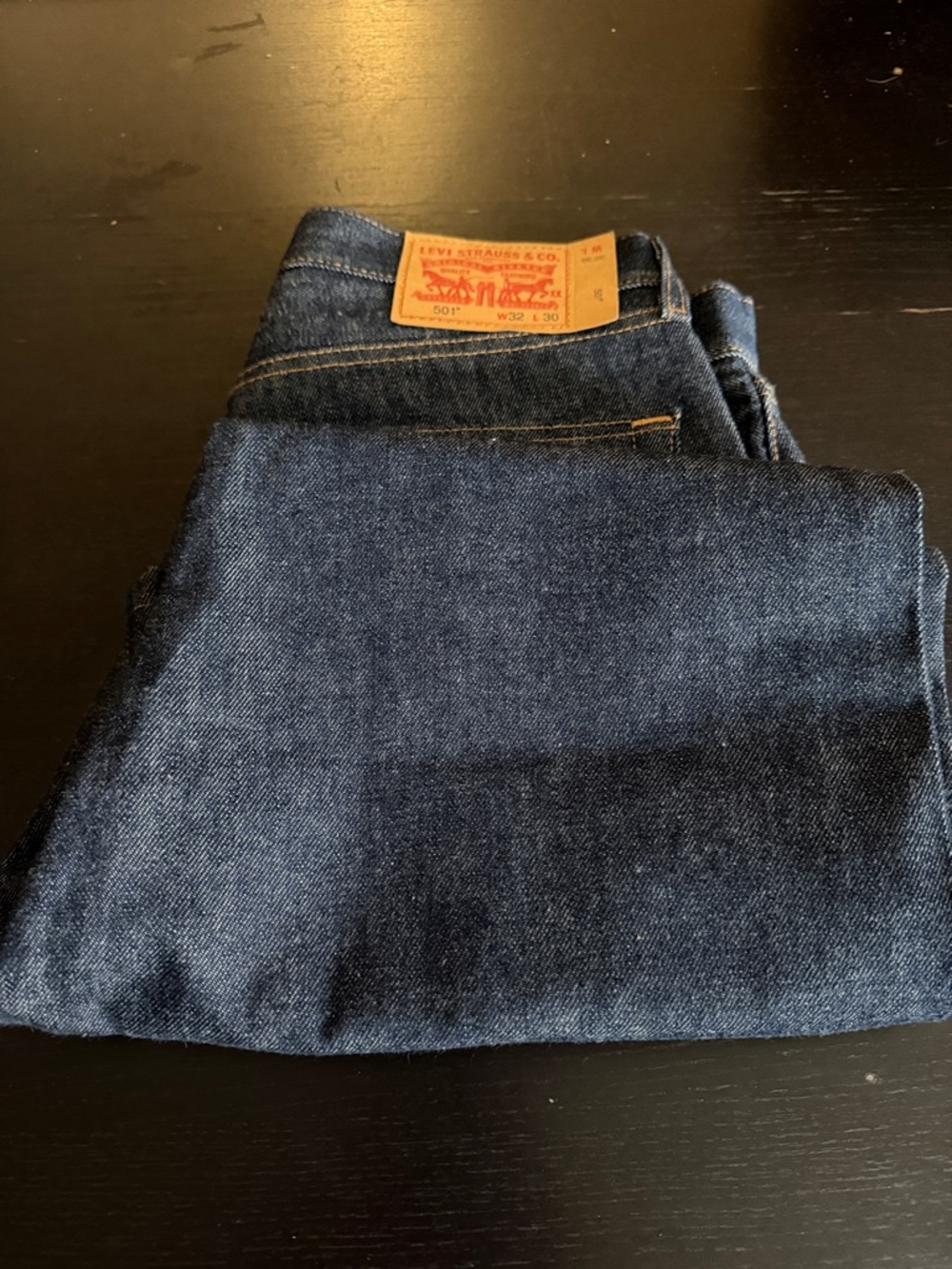 Levi's Men's Dark Blue Straight Jeans